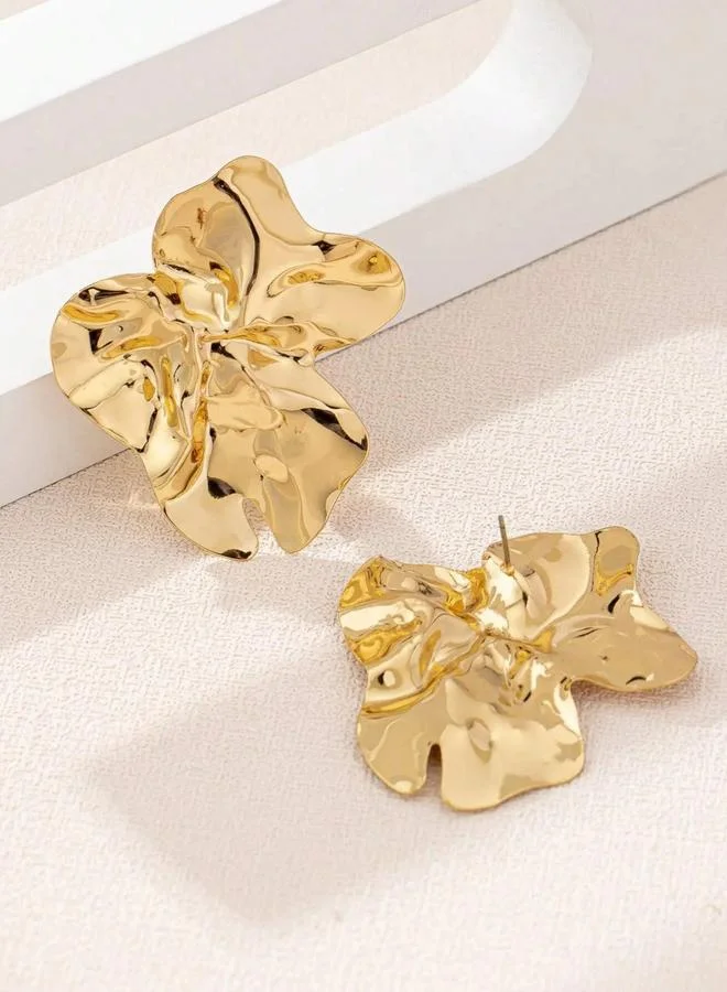 Take Two Women Chunky Geo Design Earrings